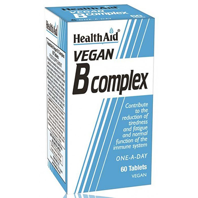 HealthAid Vegan B Complex 60's Tablets