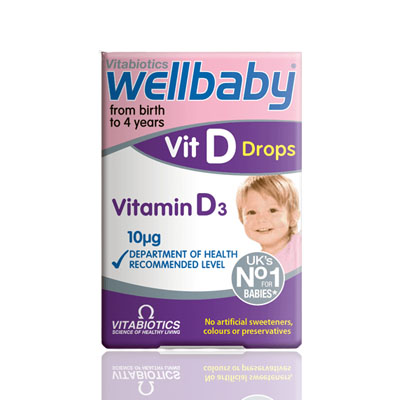 Vitabiotics Wellbaby Vitamin D Drops 30ml