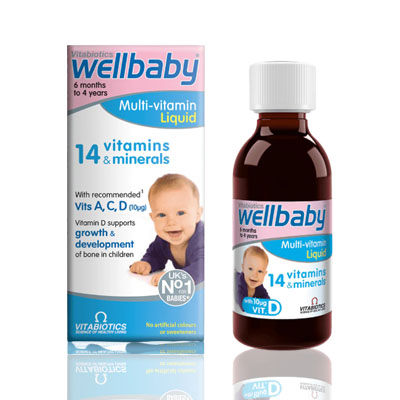 Vitabiotics Wellbaby Multivitamin Drops 30ml