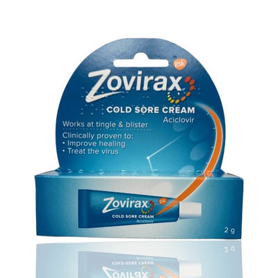 Zovirax Cold Sore Cream 2g