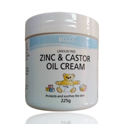 Bell's Zinc and Castor Oil Cream 225gm