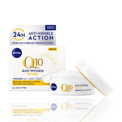Nivea Q10 Power Anti-Wrinkle+Firming DAY Cream(SPF15) 50ml