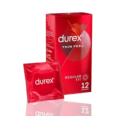 Durex Thin Feel Condoms 12 per pack