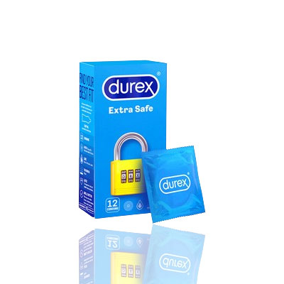 Durex Extra Safe Condoms 12 per pack
