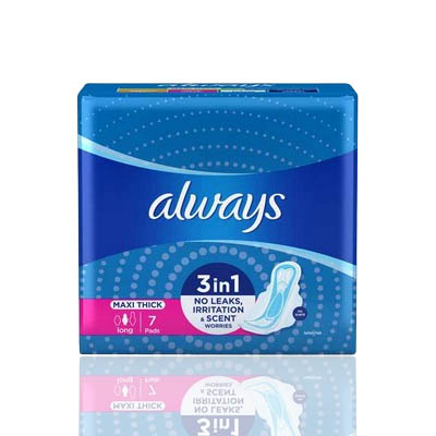 Always Maxi Thick Long Wings 7's