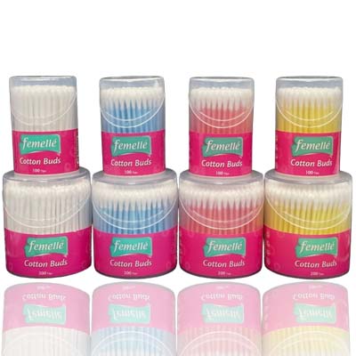 Femelle Cotton Buds 100's (Flip Top Pack) x 12's