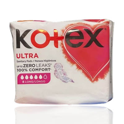 Kotex Ultra Sanitary Pads 8s (long)