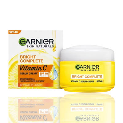 Garnier Bright Complete Vitamin C Serum Cream SPF40 45g
