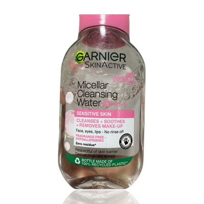 Garnier Micellar Make-up Cleansing Water 100ml (pink sensitive)