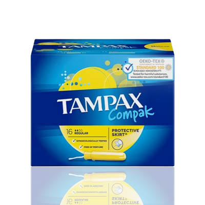 Tampax Compak Regular 16s