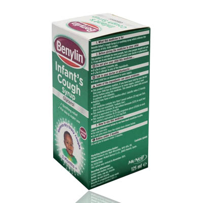 Benylin Infants Cough Syrup Glycerol 125ml