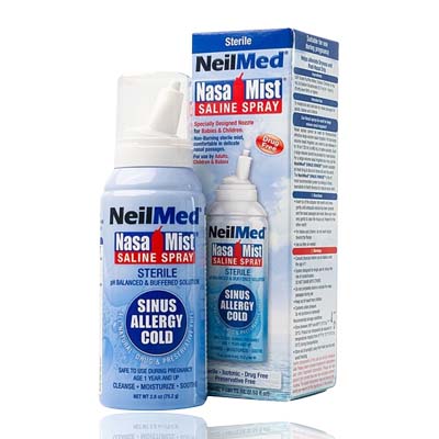 NeilMed Nasal Mist Saline Spray 75ml