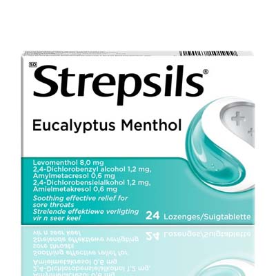 Strepsils Eucalyptus Menthol 24s