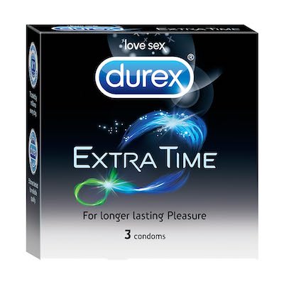 Durex Condom Extra Time 3's