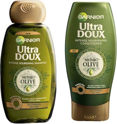 Garnier Ultra Doux Shampoo 400ml (Mythic Olive)