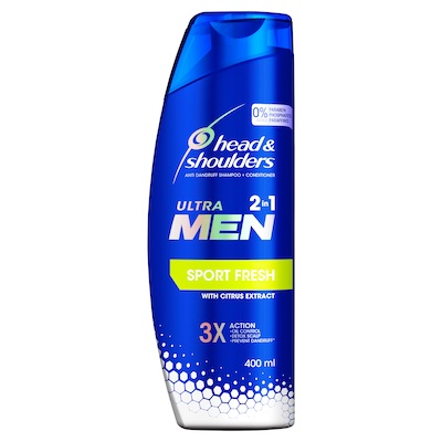 Head & Shoulders 2in1 Men Sport Fresh Shampoo 400ml