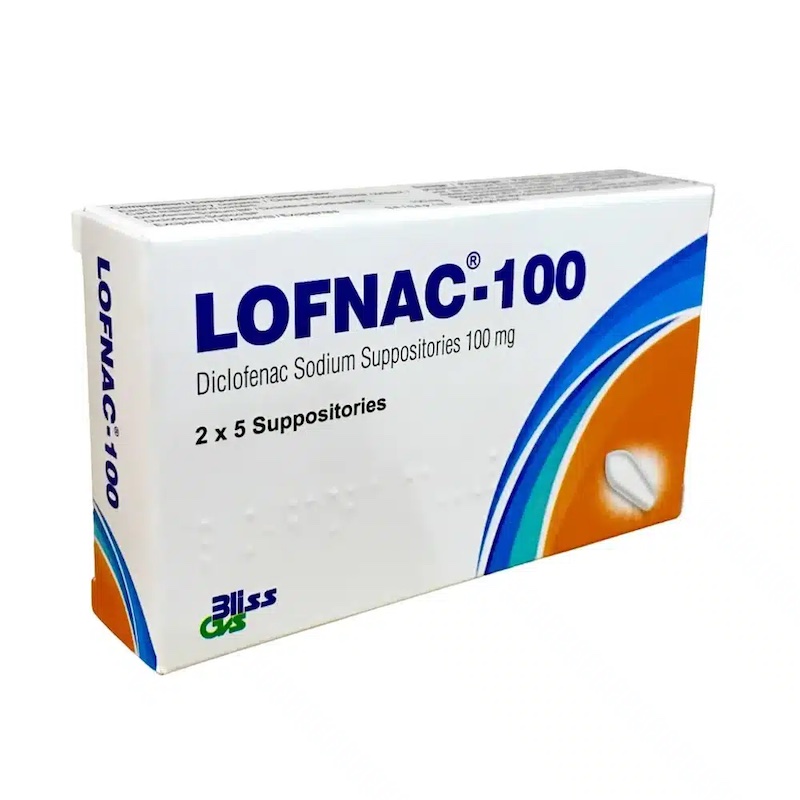 LOFNAC 100 mg Suppositories