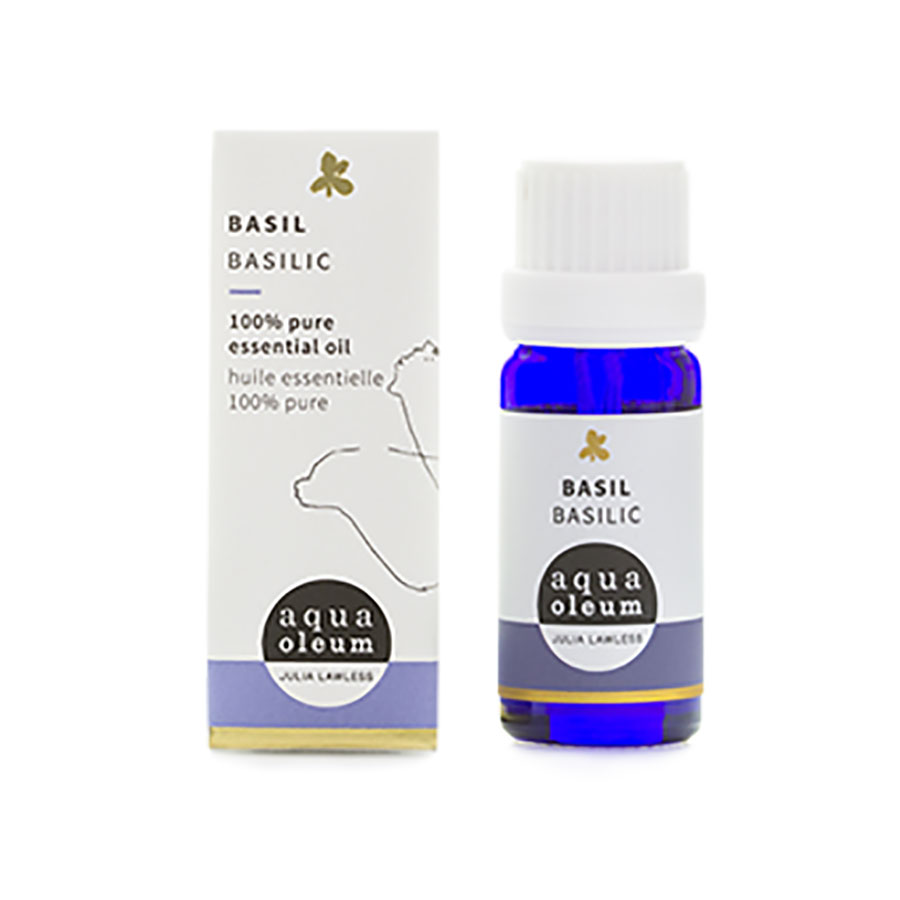Aqua oleum Aromatherapy Range Basil – 10ml.