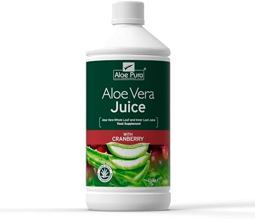 Aloe Vera Juice Max Strength Cranberry-1ltr