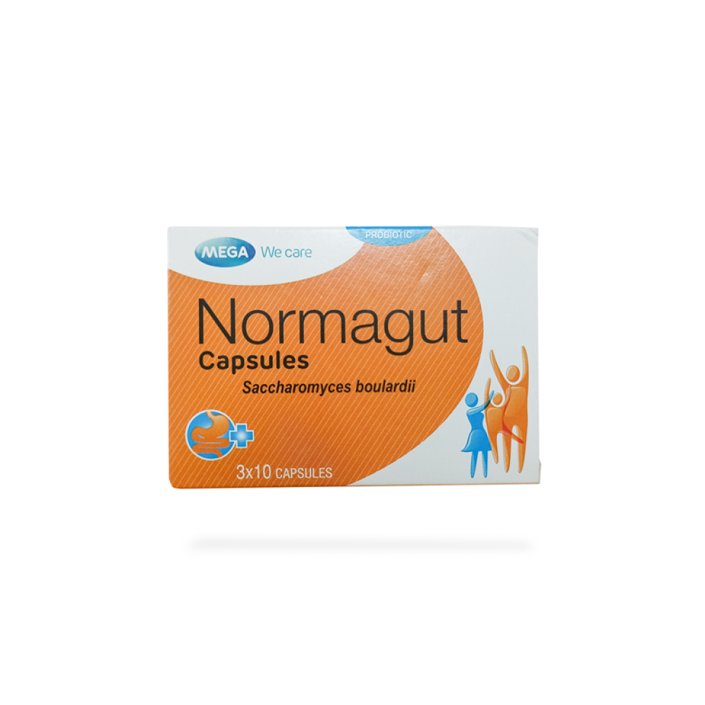 NORMAGUT 250mg Capsules - 3x10's