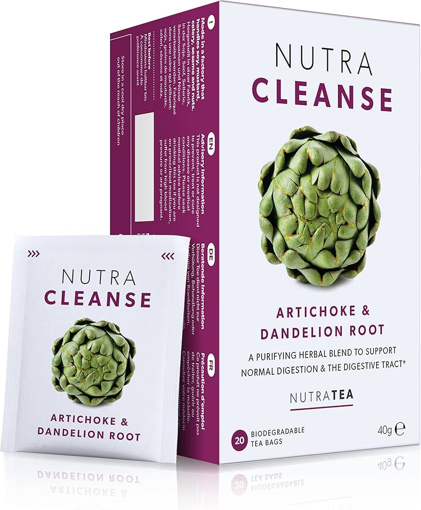 Nutra Cleanse Tea - Artichoke & Dangelion Root - 20's