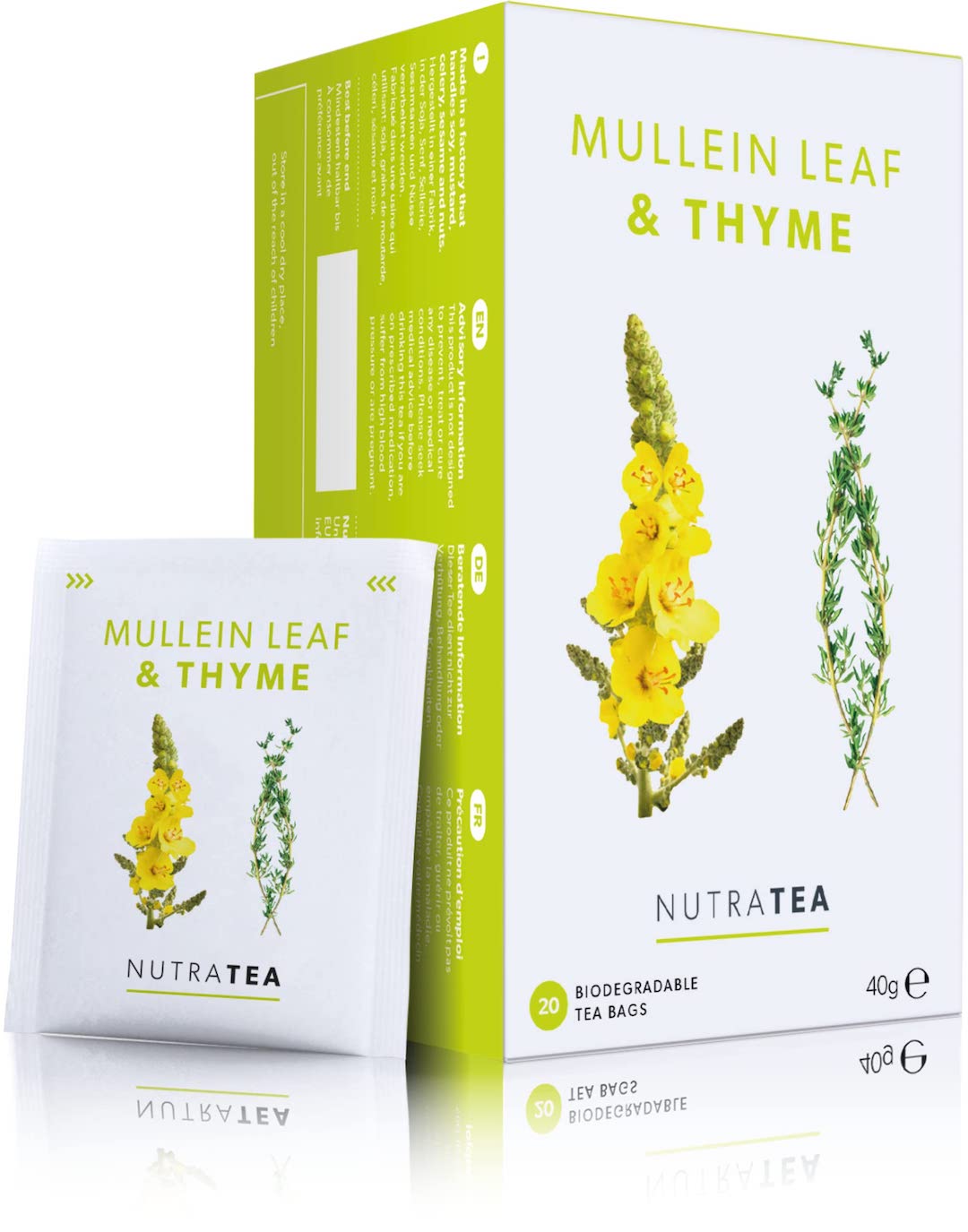 Nutra Tea - Mullein Leaf & Thyme - 20's