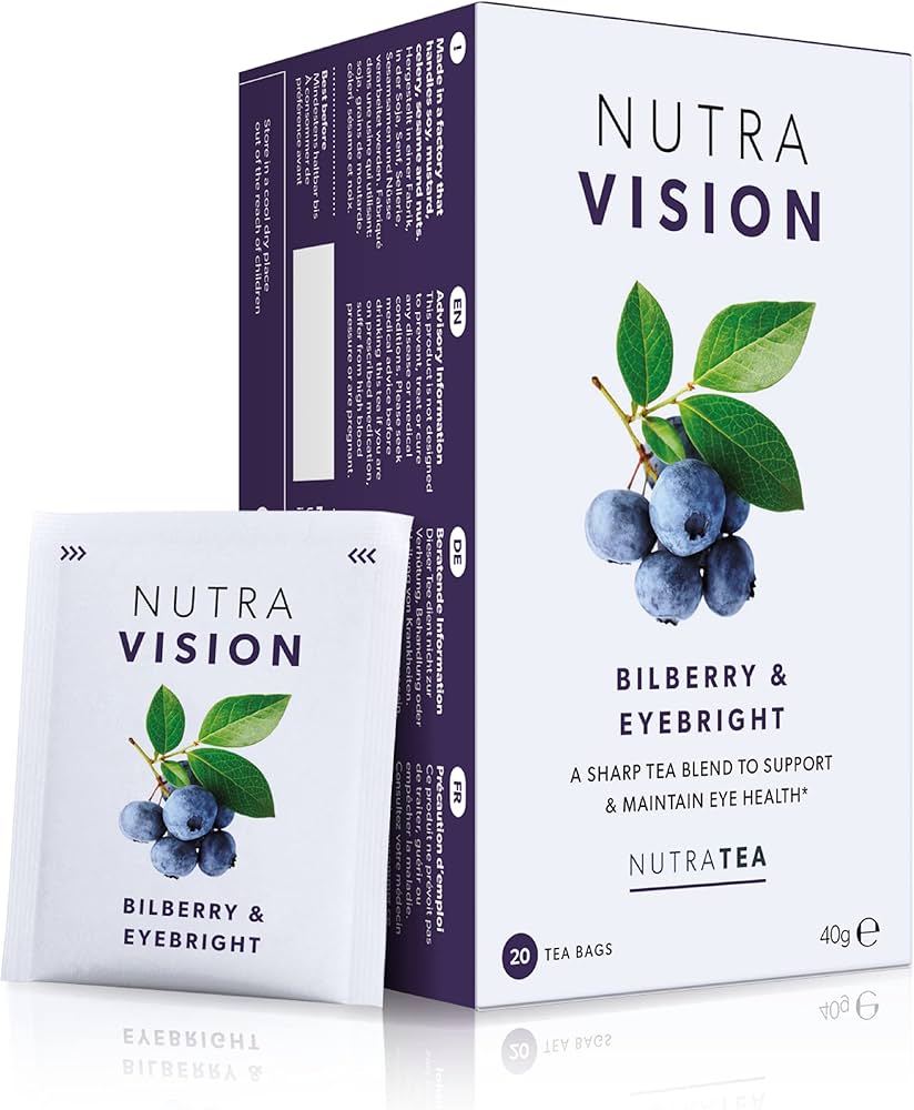 Nutra Vision Tea - Bilberry & Eyebright - 20's