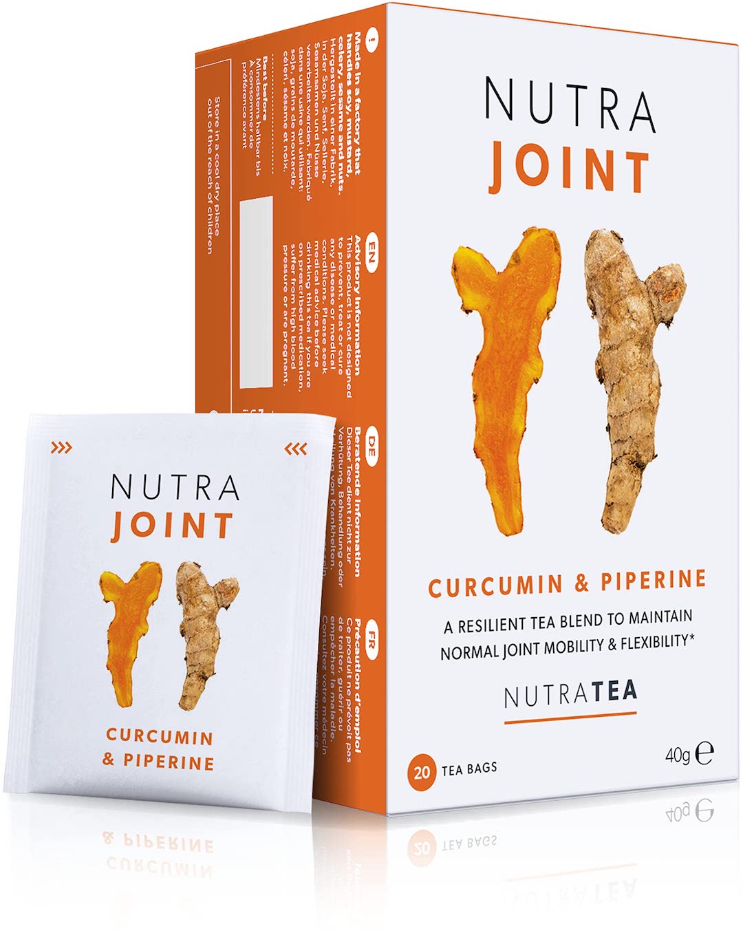 Nutra Joint Tea - Curcumin & Piperine - 20's