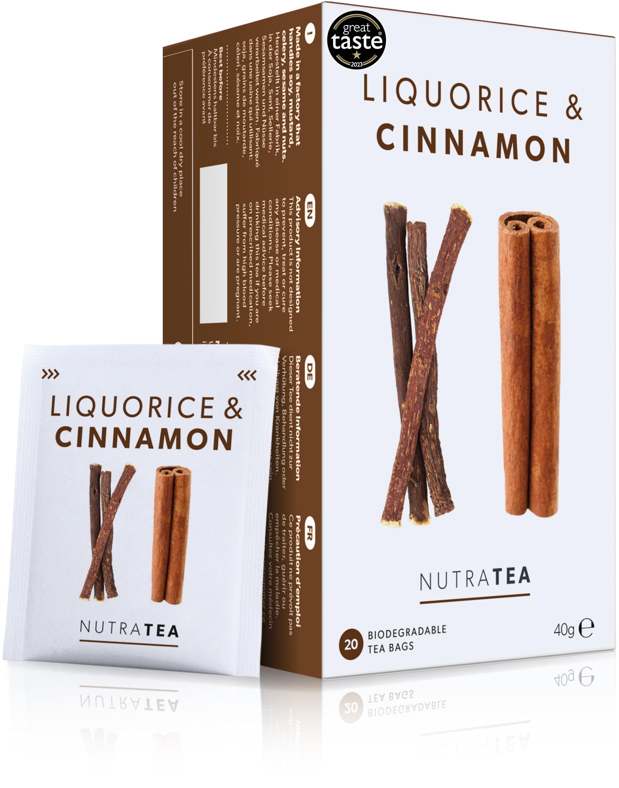 Nutra Tea - Liquorice & Cinnamon - 20's