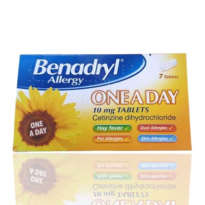 Benadryl One A Day Relief 7s