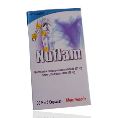 Nuflam (Glucosamine + Chondroitin) Capsules 30's