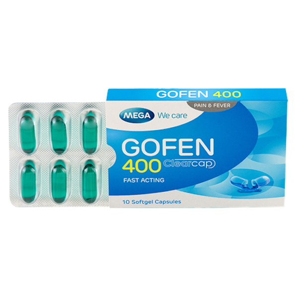 GOFEN 400 Softgel Capsules - 6X10's