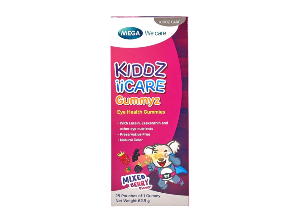 KIDDZ IICARE GUMMYZ (Mixed Berry Flavour) - 25