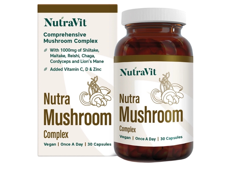 Nutra Mushroom Complex Caps - 30's
