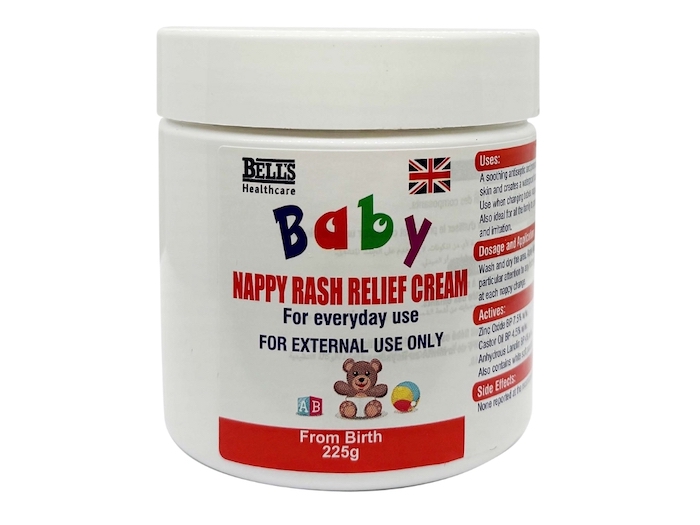 Bell's Baby Nappy Rash Relief Cream 225g