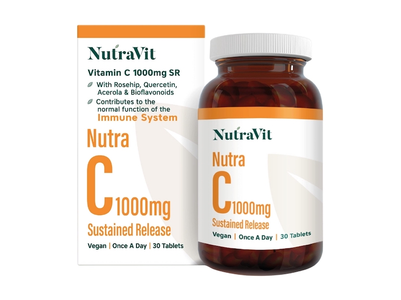 Nutra Vitamin C 1000mcg SR Tabs - 30's