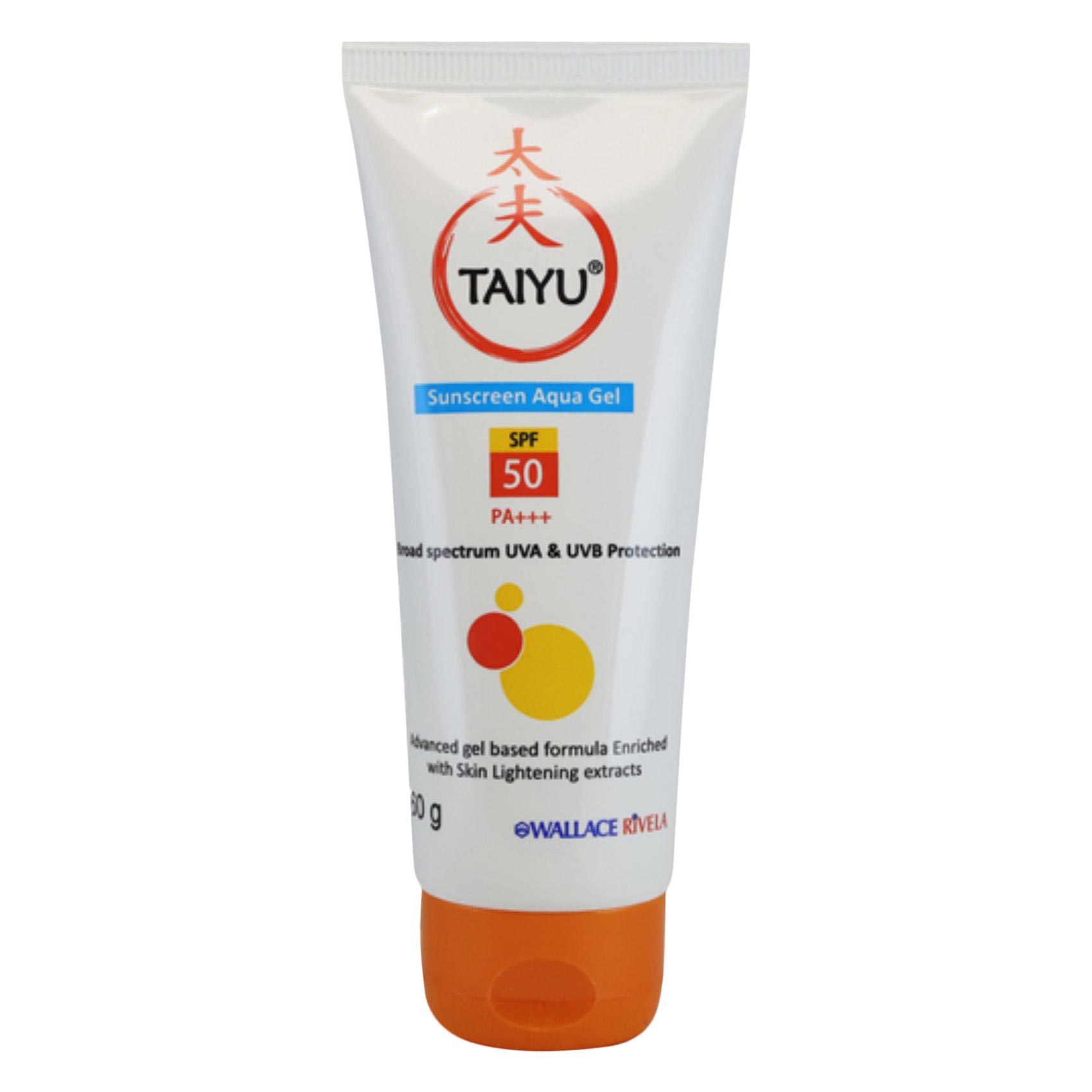 TAIYU Sunscreen Aqua Gel (SPF50 PA+++) - 60gm