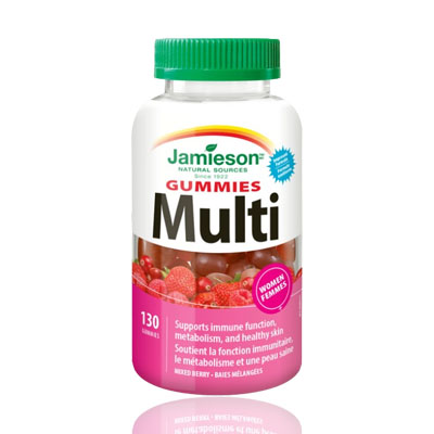 JAMIESON MULTI WOMEN GUMMIES 130`S