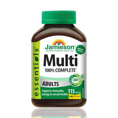 JAMIESON MULTI 100% COMPLETE ADULTS CAPLETS 115`S