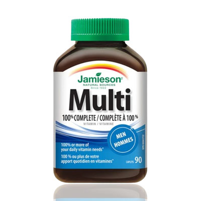 JAMIESON MULTI 100% COMPLETE MEN CAPLETS 90`S
