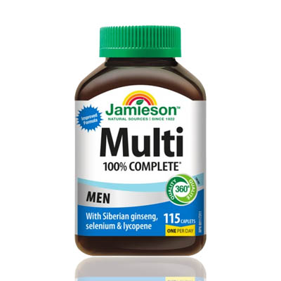 JAMIESON MULTI 100% COMPLETE MEN CAPLETS 115`S