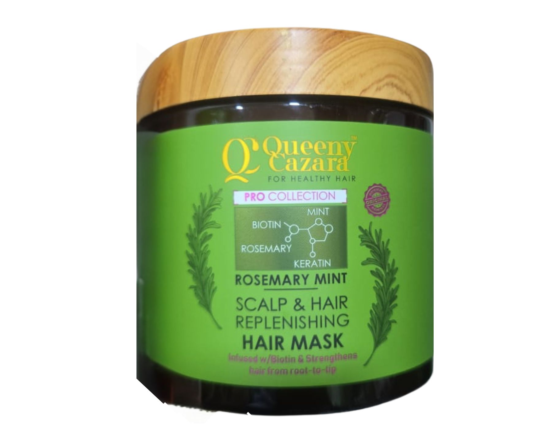 Queen Cazara Rosemary Mint Masque