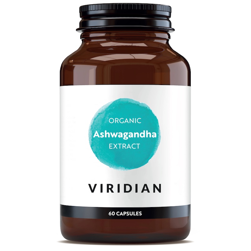 Viridian Ashwagandha Extract 300mg Organic Vcaps 60's