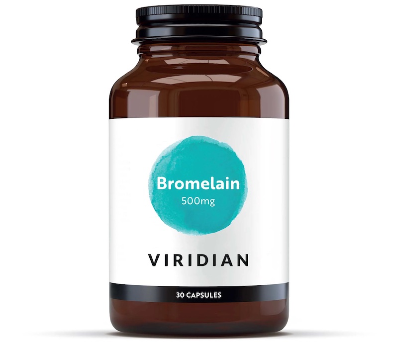 Viridian Bromelain 500mg Vcaps 30's