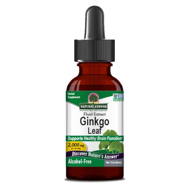 Nature's Answer Tinctures Ginkgo Biloba Leaf 30ml