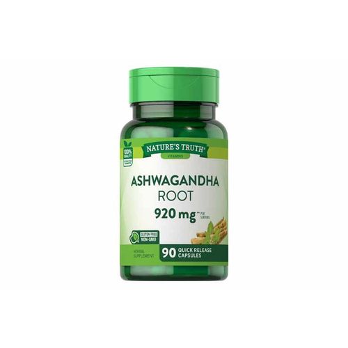 Nature’s Truth Ashwagandha Root 920mg QR Caps 90s
