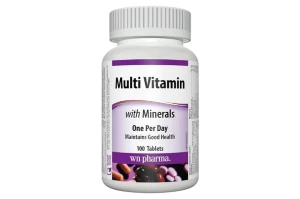 Webber Naturals Multivitamins & Minerals One A Day Tabs 100's