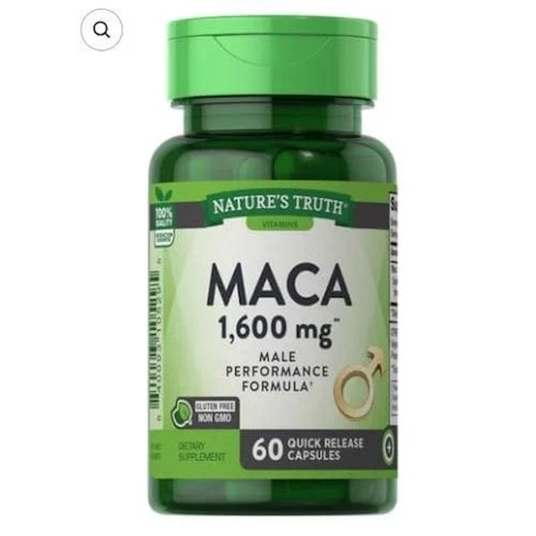 Nature’s Truth Maca 1600mg Quick Release Capsules 60s