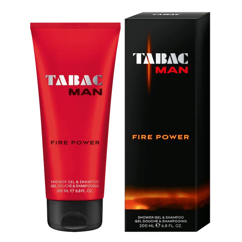 TABAC MAN Fire Power Shower Gel & Shampoo 200ml