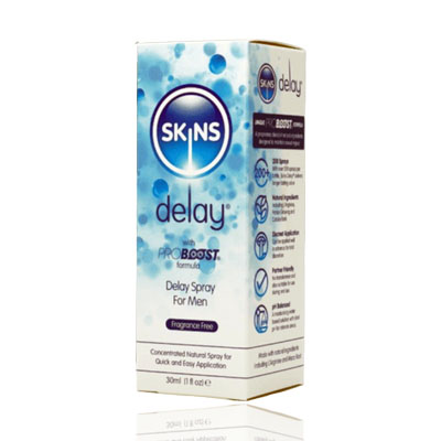 Skins Natural Delay Spray 130ml – Long-Lasting Performance & Enhanced Pleasure